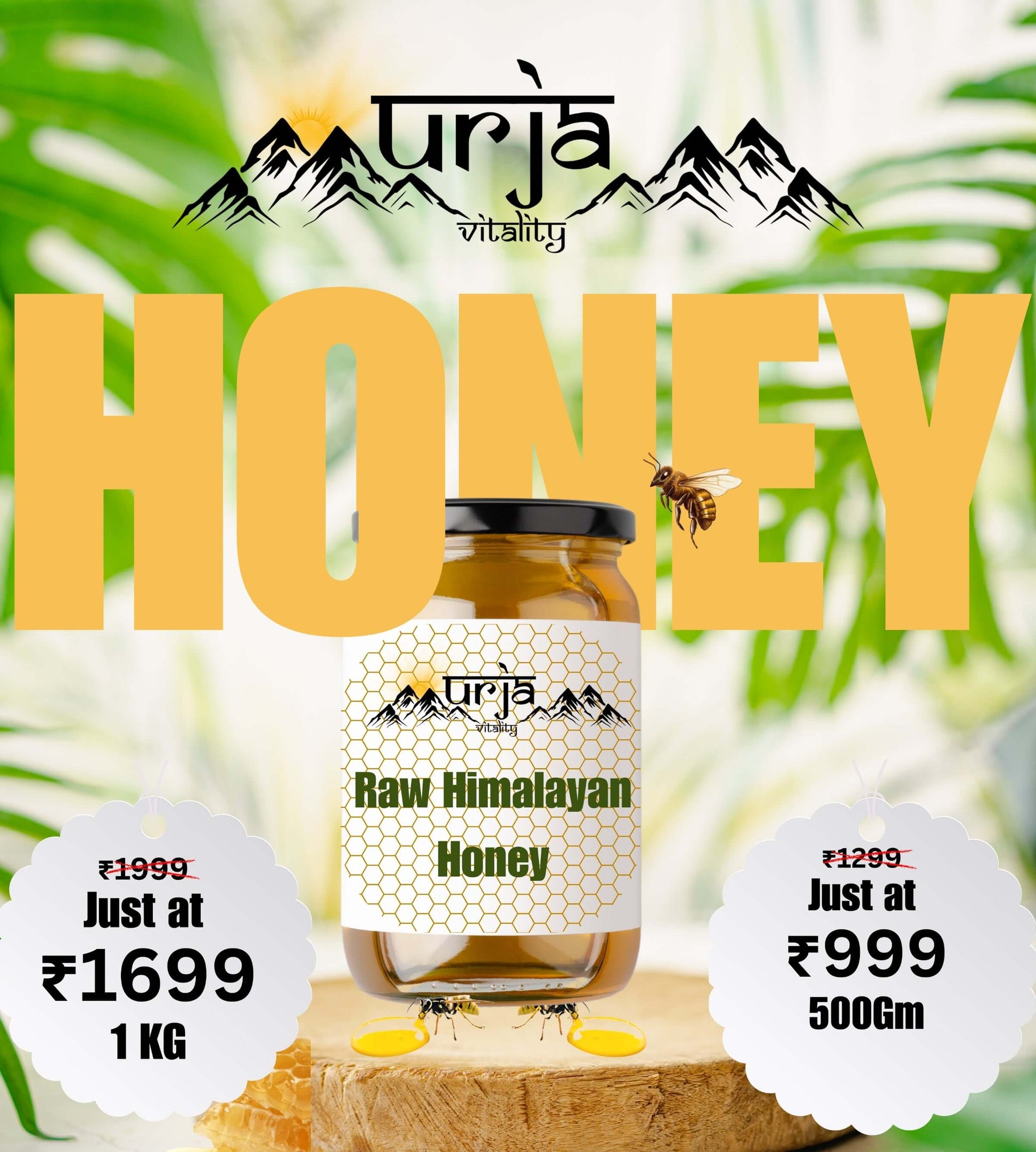 Urja Wild Raw Honey